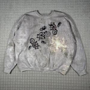 Vintage Salamander Graphic Sweatshirt L Boxy
